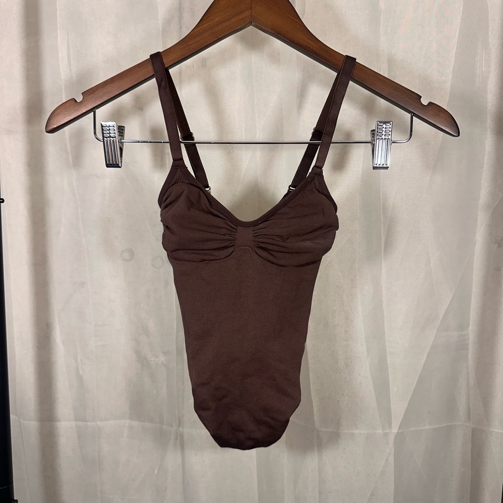 SKIMS Chocolate Brown Womens Bodysuit